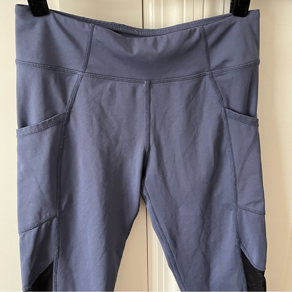 Threads 4 Thought ReActive Mesh Panel Legging Indigo Sz M - Picture 5 of 16